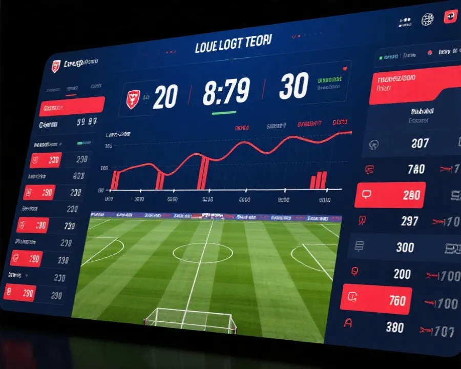 世界杯滚球投注实时赔率界面示意图