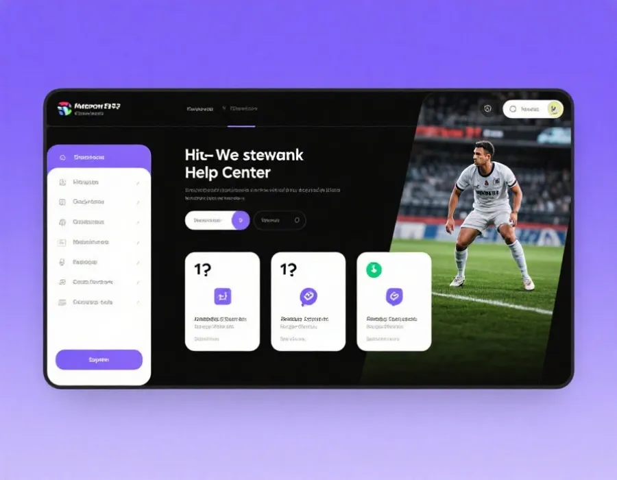 Cup26Live帮助中心示意图